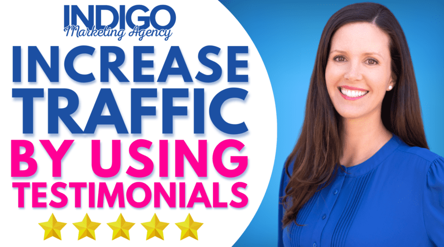 Increase traffic by using testimonials