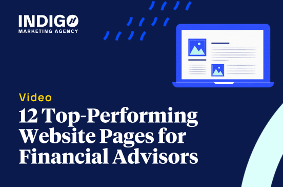 12 Top-Performing Website Pages for Financial Advisors