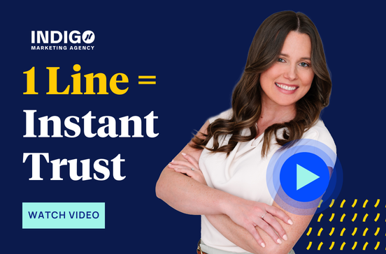 Build instant trust with your financial advisor website by partnering with Indigo Marketing Agency. We specialize in done-for-you digital marketing for financial advisors.